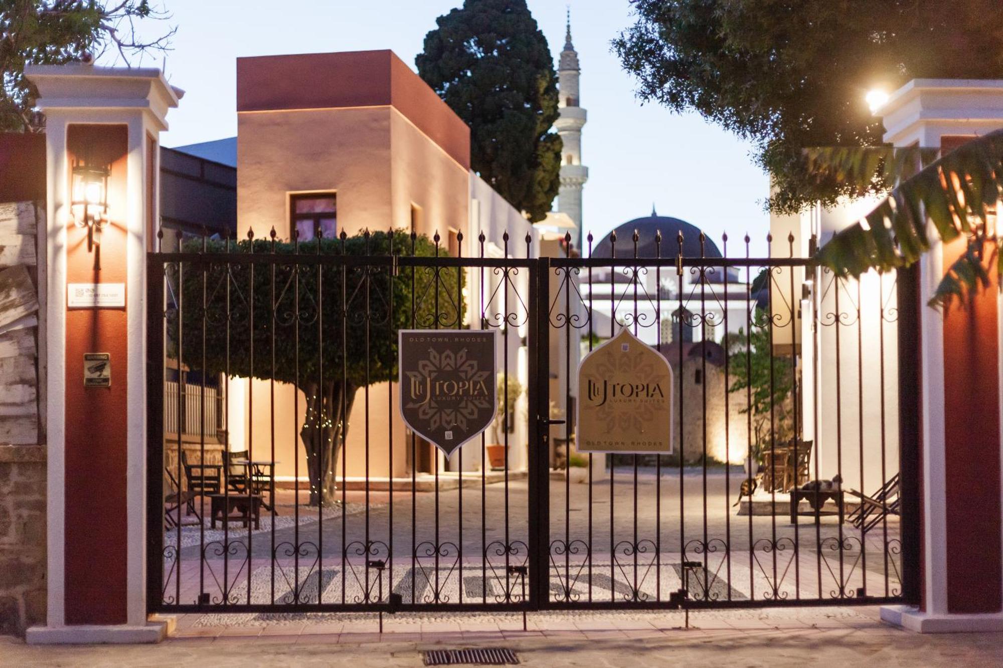 Utopia Luxury Suites - Old Town Rhodes City Exterior photo